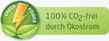 100 Prozent CO2-frei durch Ökostrom